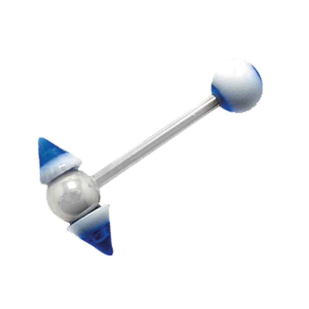 Barbell w Double color Cone 1.
