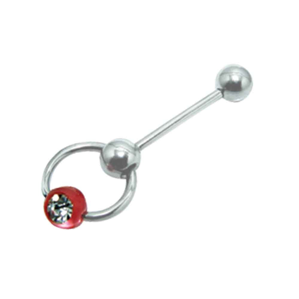 Barbell w BCR & UV Ball 1.6mm-