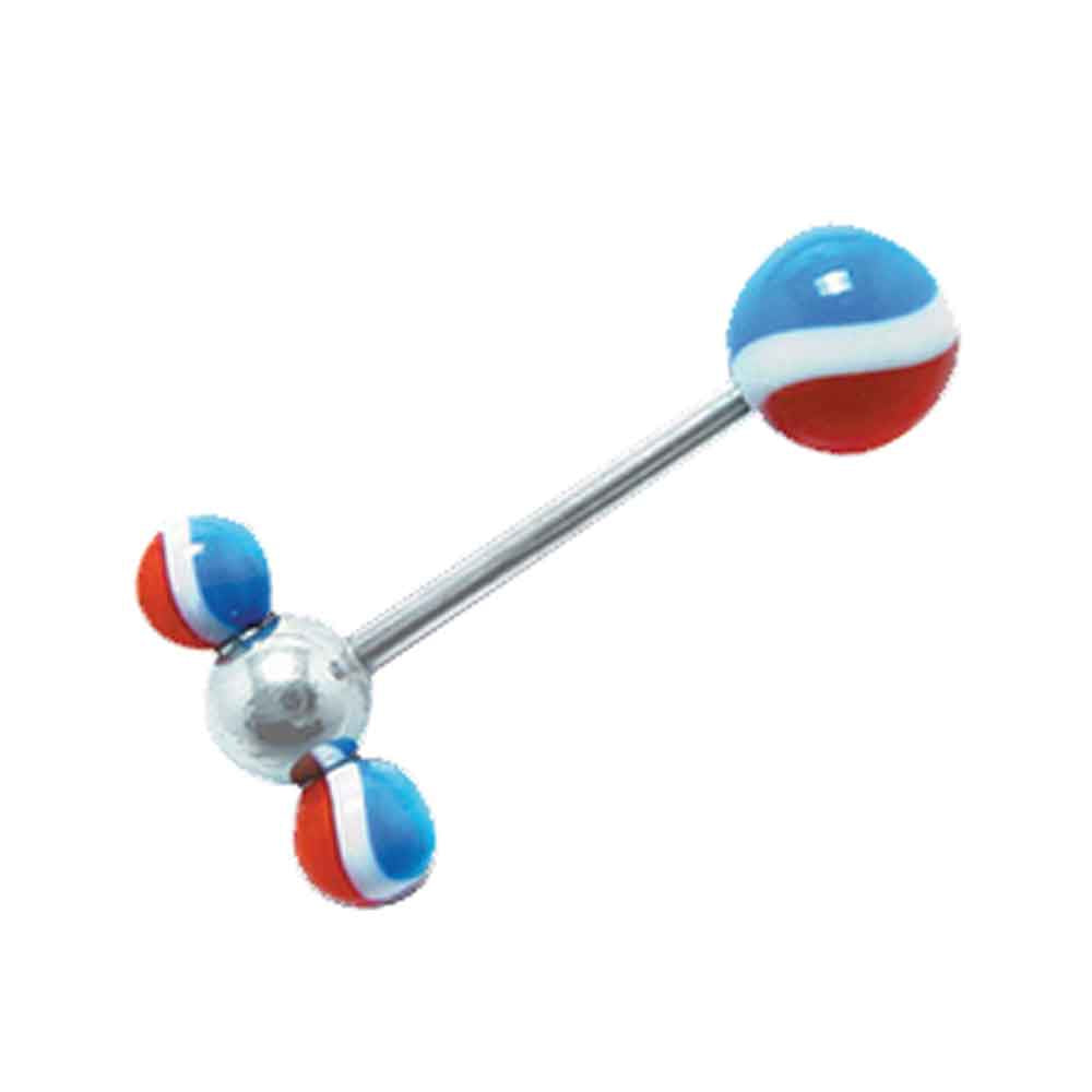 Barbell w UV Pepsi Ball 1.6mm