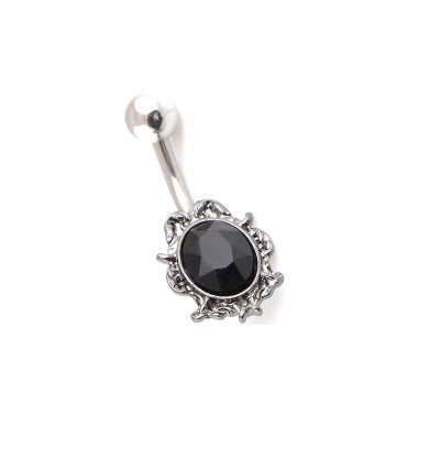 Framed Jewel Belly Ring