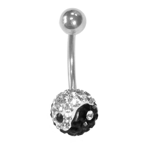 Yin Yang Crystal Navel 1.6 x 1