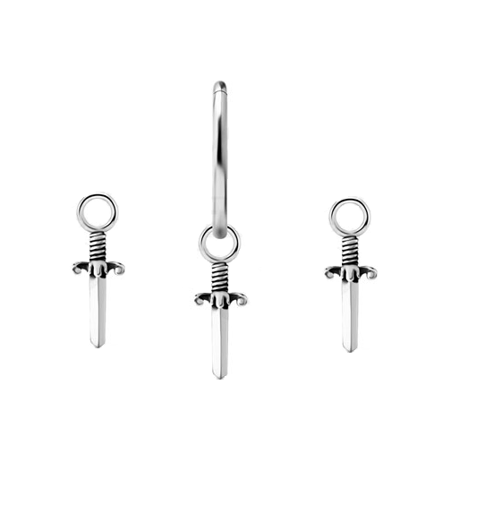 Dagger Dangle Steel Attachment