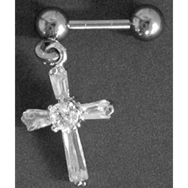 Helix Barbell 1.2 x 8mm Cross