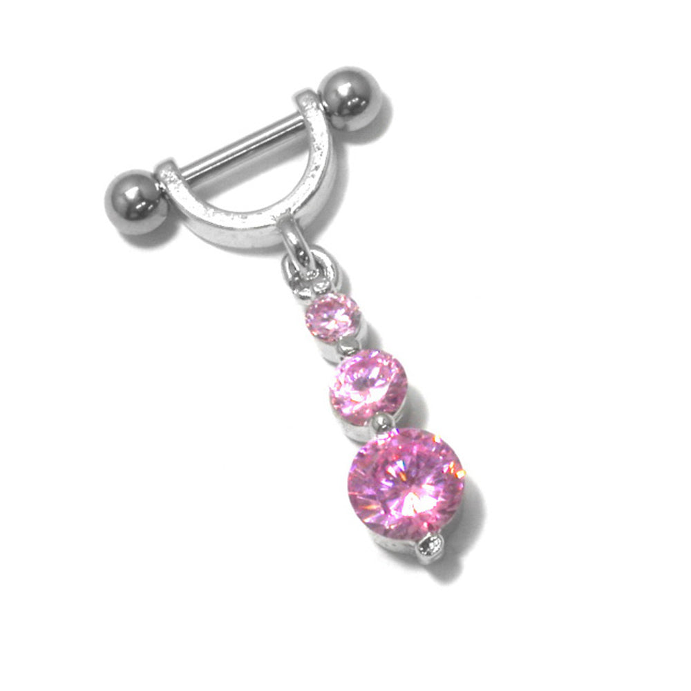 Helix Cuff 1.2 x 8mm 3 Stone