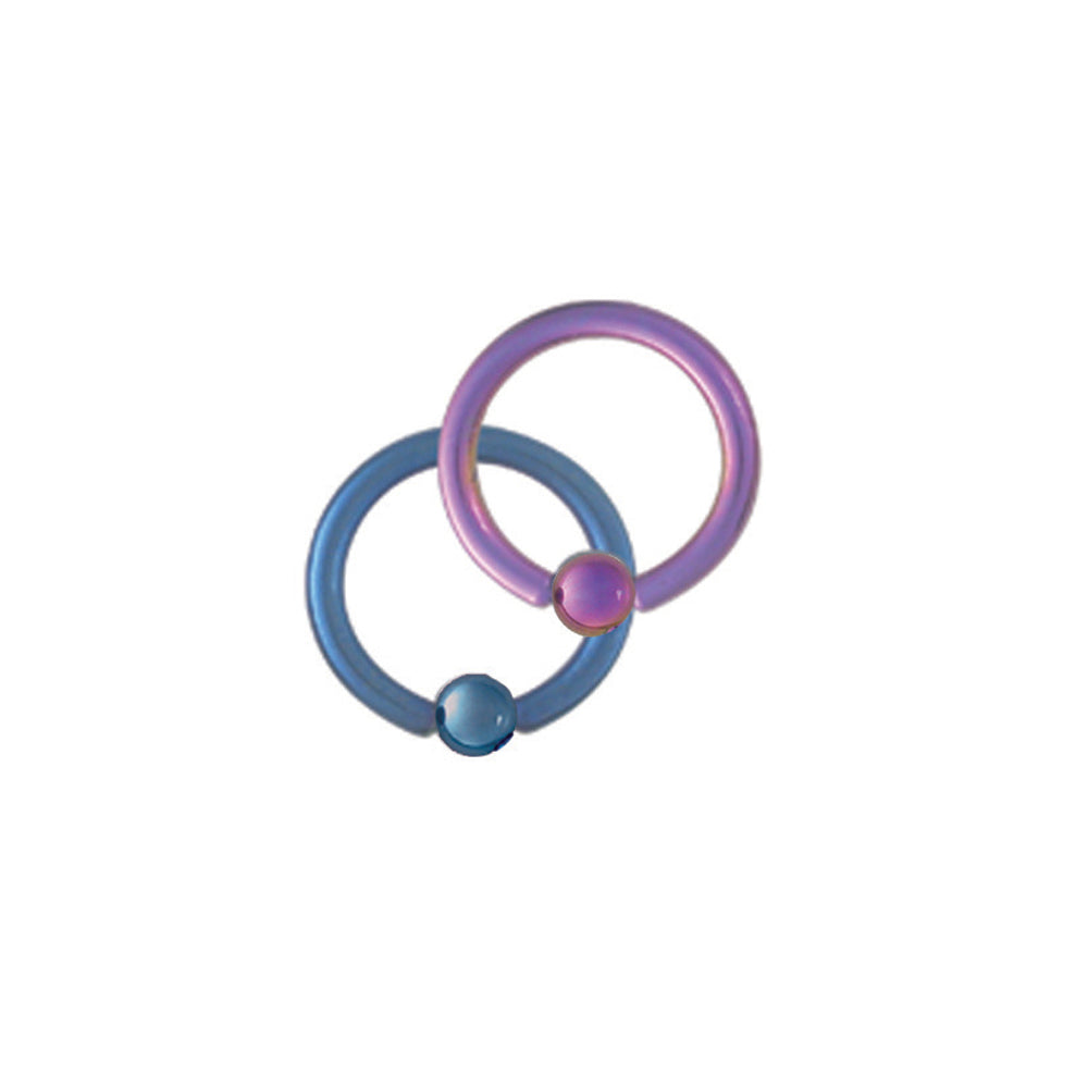 Niobium Captive Bead Ring