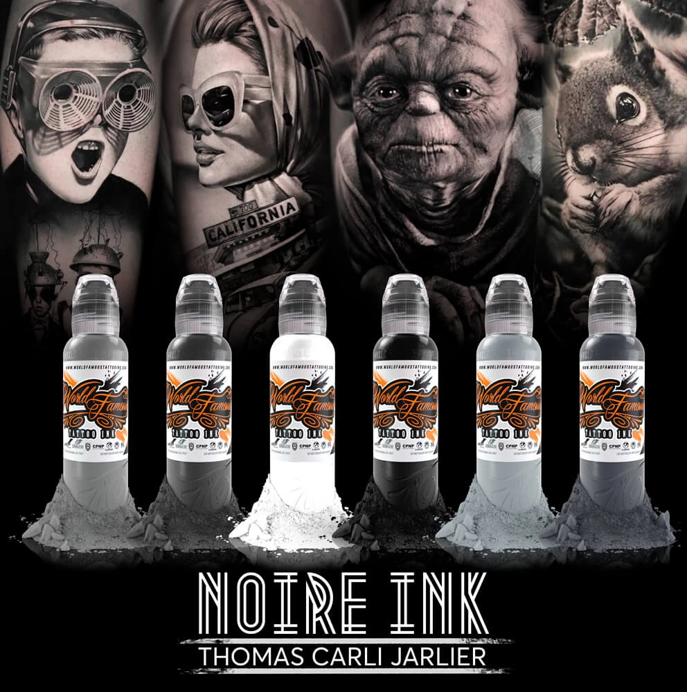 World FamousThomas Carli Jarlier Noire Ink Set 4oz