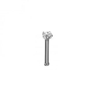 Nose Bone 0.8 x 2.5mm Claw Set