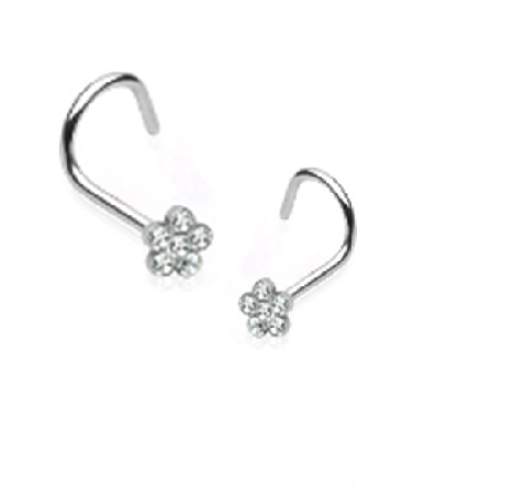 Pig Tale Nose Stud CC Flower