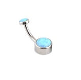 Internal Threaded Opal Navel