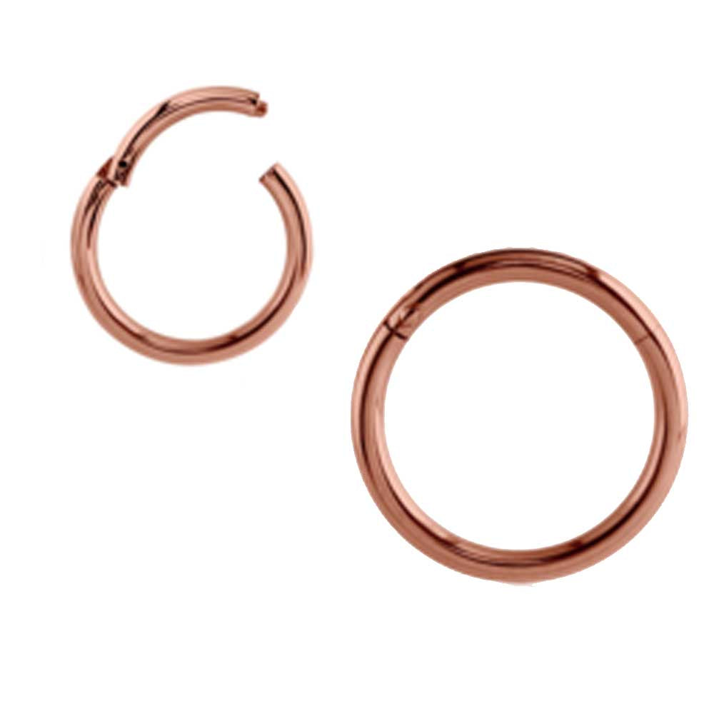 Rose Gold Hinged Segment Ring