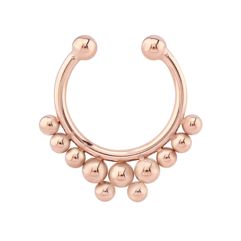 PVD Rose Gold Septum