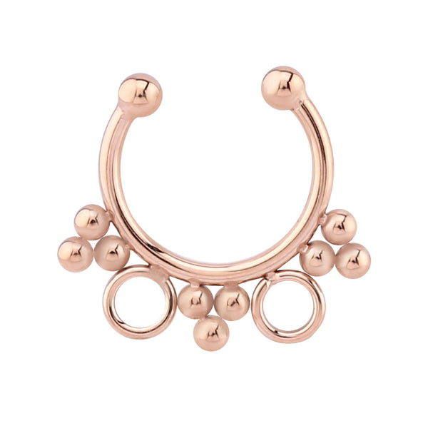 PVD Rose Gold Septum