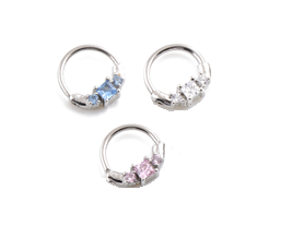 Jewelled Septum 3 Gems