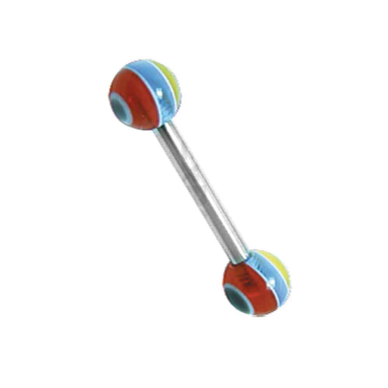 Barbell w Rainb Ball 1.6x16mm