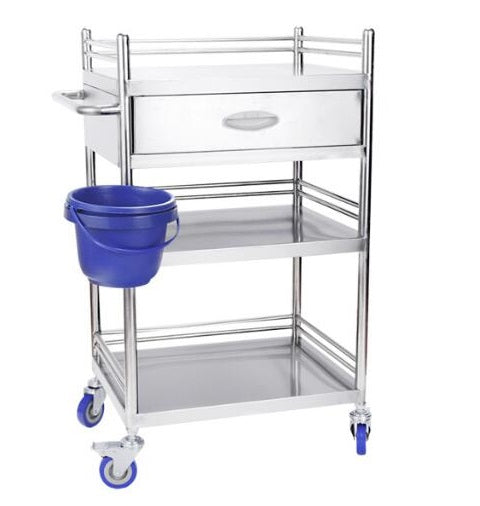 FACTORY DEFECT - Stainless Steel Trolley